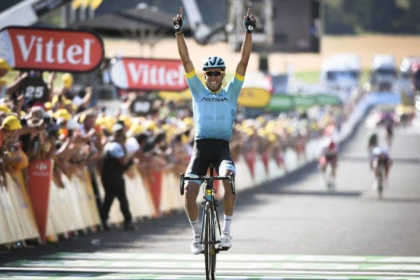 El español Omar Fraile gana la etapa 14 del Tour de Francia con espectacular ataque