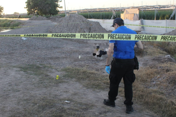En San Pedro, Navolato, asesinan a un joven a balazos