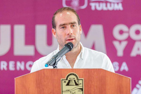 $!Alcalde de Tulum, Diego Castañón.