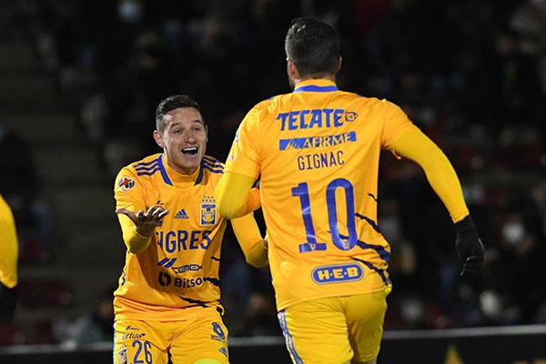 $!Tigres gana como visitante a Bravos con doblete de Gignac