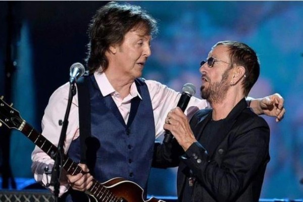 Paul McCartney y Ringo Starr.