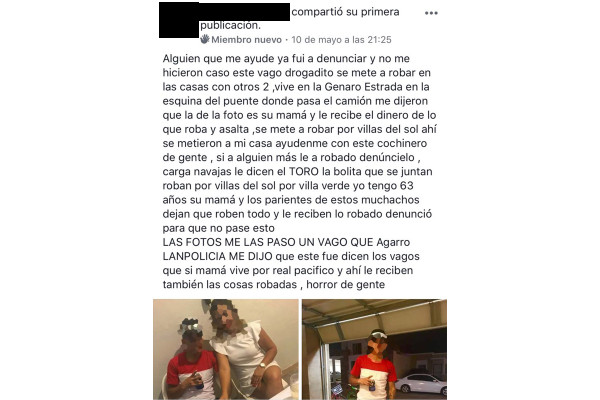 Exhiben por redes sociales a supuestos ladrones en Mazatlán