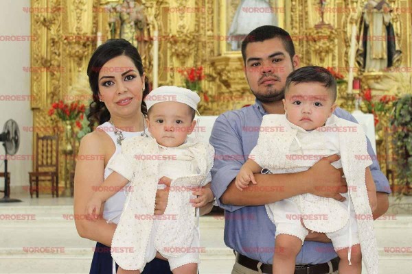 El Rosario / David Sebastián y David Santiago son nuevos hijos de Dios