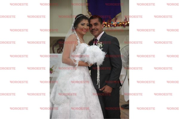 Delia Guadalupe Castañeda y Luis Miguel Rivera Milán unen sus vidas por amor