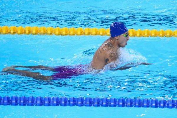 Luis Armando Andrade es tricampeón de 200 combinado en Parapanamericanos