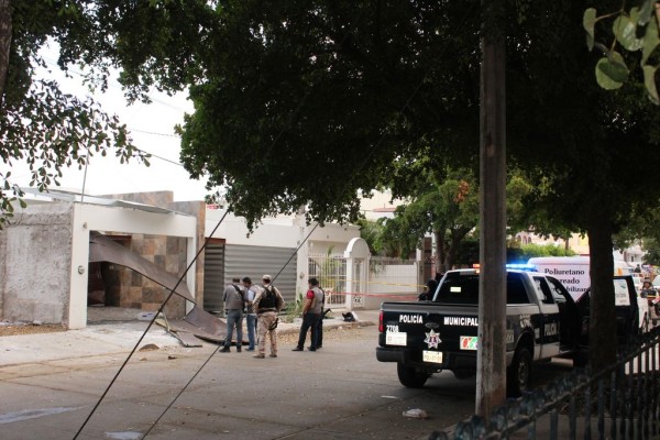 Se registra explosión en casa de La Quintas utilizada como laboratorio de droga sintética