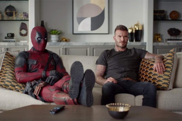 Deadpool se disculpa con David Beckham