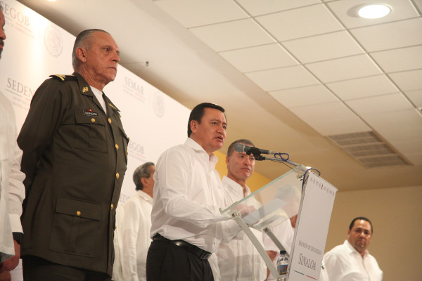 Pactan refuerzo contra violencia Sinaloa y la Federación