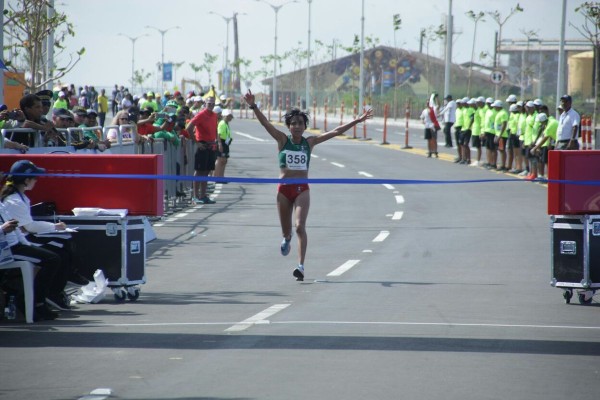 Broche dorado para mexicana Madaí Pérez en el maratón de Barranquilla 2018