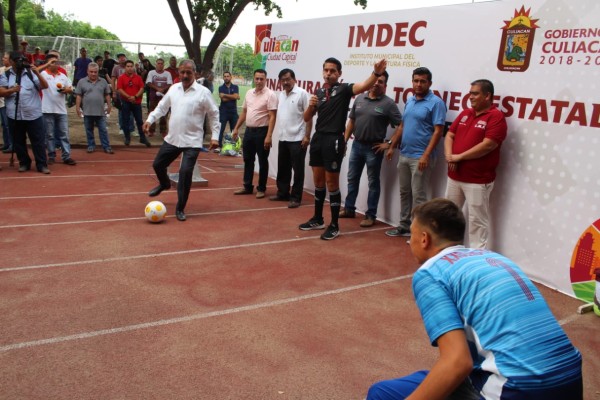 Inauguran en Culiacán Estatal de Futbol Copa Telmex
