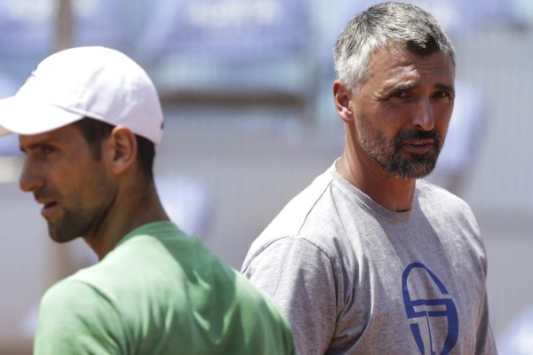 Goran Ivanisevic, entrenador de Novak Djokovic.