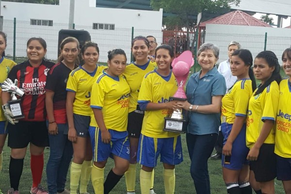 Se coronan campeonas Danger Sound en Torneo Femenil de Caja Popular Rosario