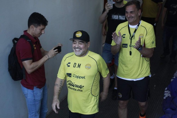 Que Maradona quiere volver a Dorados de Sinaloa