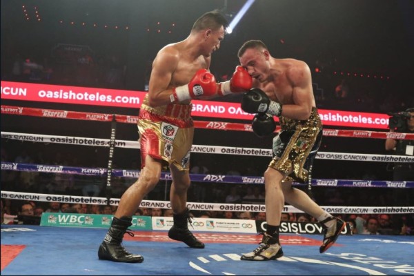 Omar Chávez no encontró la fórmula para contrarrestar a Oziel Santoyo en Cancún.