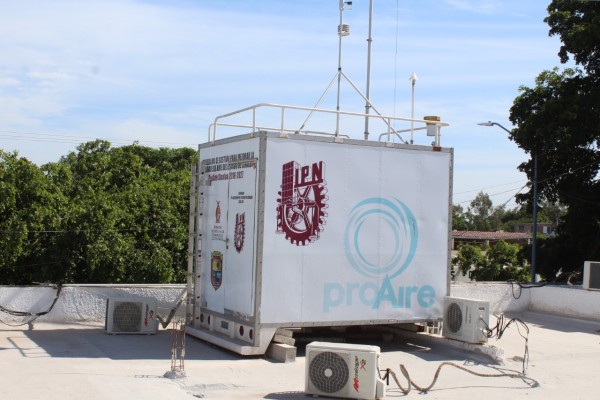 Cabina de monitoreo de calidad de aire de Guasave, sí funciona, aclara Sedesu