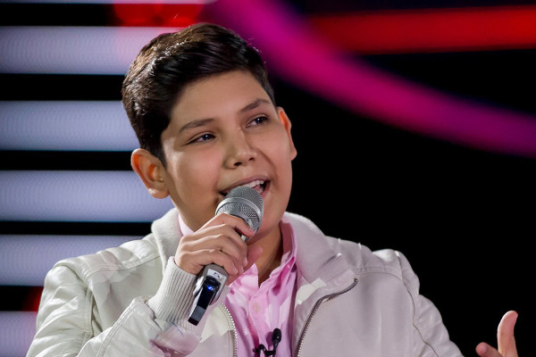 Mazatleco César Eduardo Bergés se gana un lugar en La Voz Kids