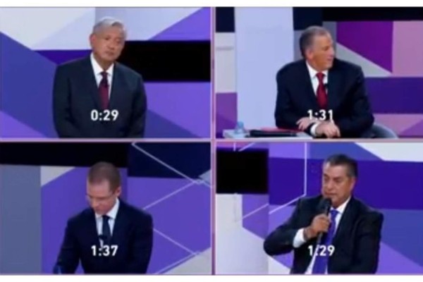 SEGUNDO DEBATE Aprovecha El Bronco segundo debate para criticar a los tres candidatos que son representantes de partidos