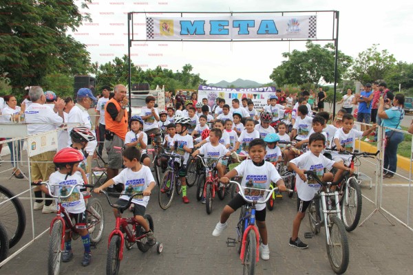 Exitosa participación en pedales en El Rosario