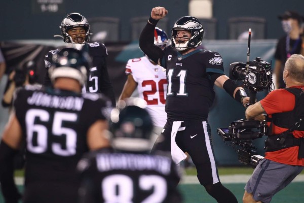 Triunfo al estilo Rocky de Philadelphia Eagles