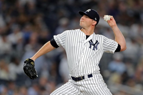 Zack Britton es inhabilitado por Yanquis de Nueva York