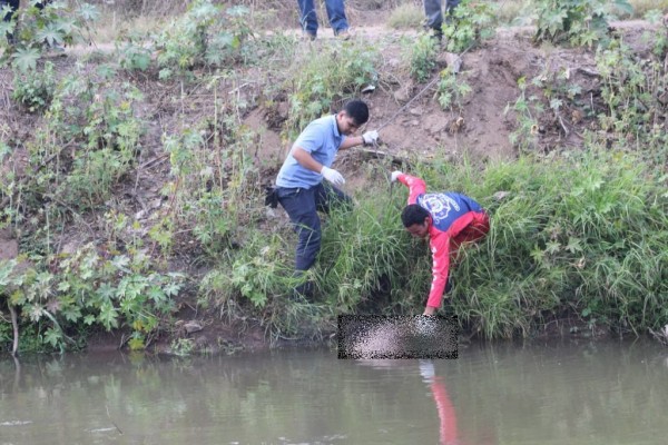 Hallan cadáver de un adulto mayor dentro del canal Cañedo en Culiacán