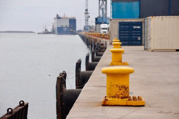 En los muelles fiscales del puerto se mueven al año 40 mil contenedores.