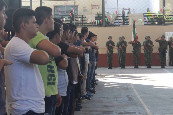 Realizan sorteo para el Servicio Militar