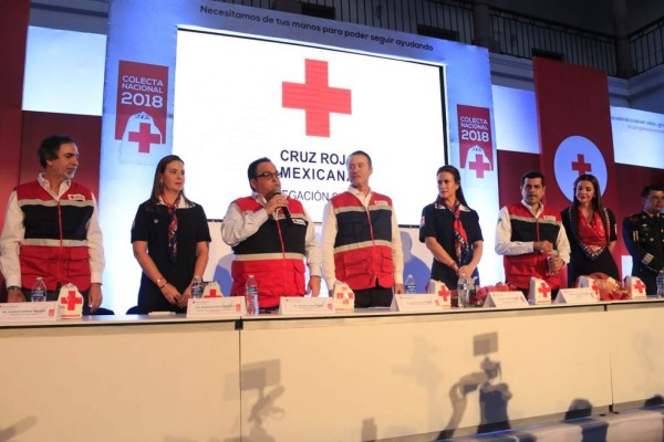 Arranca colecta de Cruz Roja; la meta es de $30 millones