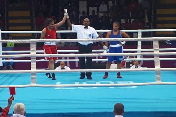 Boxeadora mazatleca Tamara Cruz asegura el bronce en Lima 2019