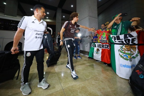 La Selección Mexicana llega a Panamá para su duelo de la Liga de Naciones