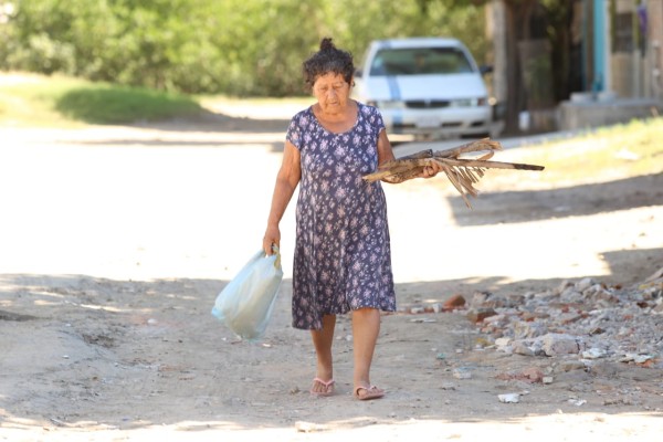 Vecinos piden apoyo para doña María Francisca, que vive en condiciones precarias en Mazatlán