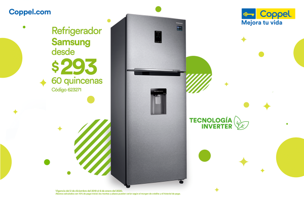Aprovecha las ofertas de Coppel e inicia el año con refrigerador nuevo