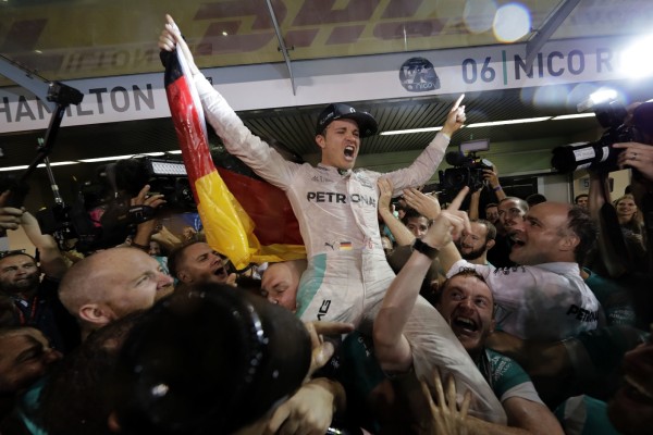 El alemán Nico Rosberg se retira de la Fórmula Uno