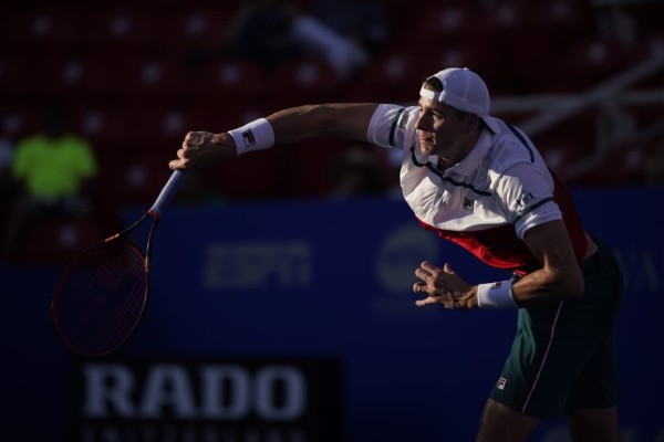 John Isner avanza a semifinales en el Abierto Mexicano de Tenis