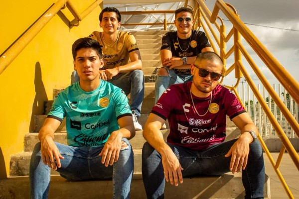 Estos son los jersey que usará Dorados de Sinaloa para la temporada de la nueva Liga de Expansión MX. (Twitter @Dorados)