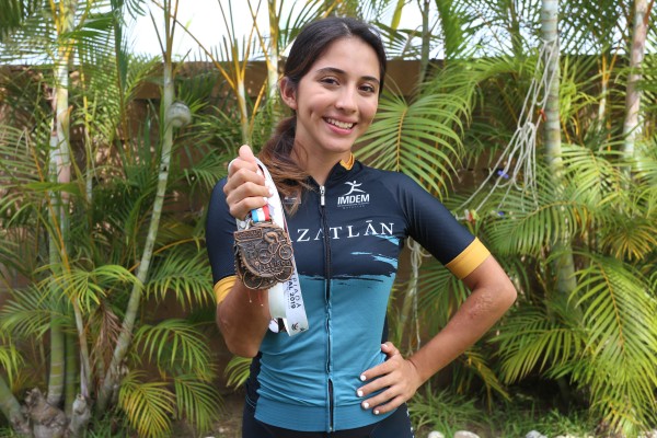 Sofía Martínez desea continuar en el ciclismo donde ha tenido muchos logros.