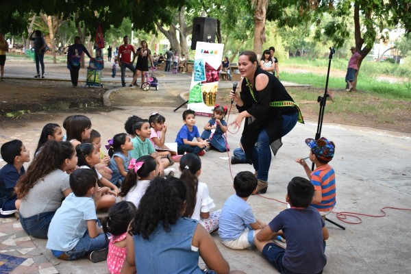 Georgina Martínez Montaño narrará el cuento Mi abuela ya no es la de antes.