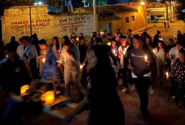 Celebran en Matatán la centenaria fiesta de la Virgen de la Candelaria