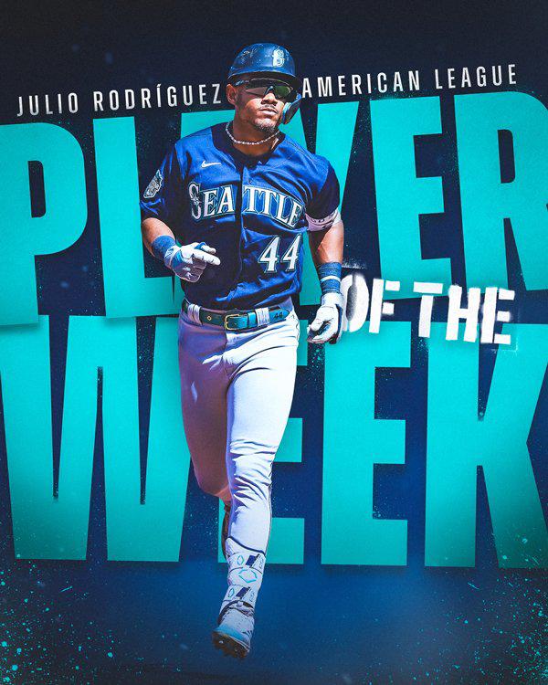 $!Julio Rodríguez y Eddie Rosario fueron los Jugadores de la Semana en las mayores