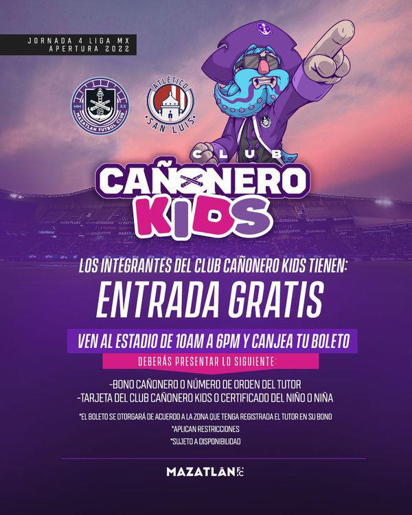 $!Mazatlán FC lanza la Dupleta Cañonera para los juegos ante San Luis y Chivas