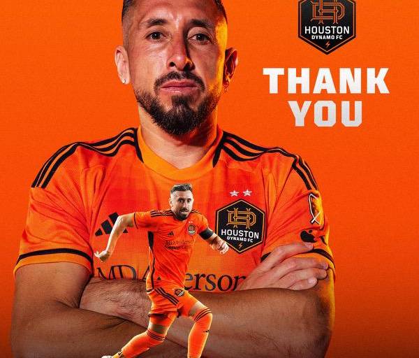 Houston Dynamo le da las gracias a Héctor Herrera