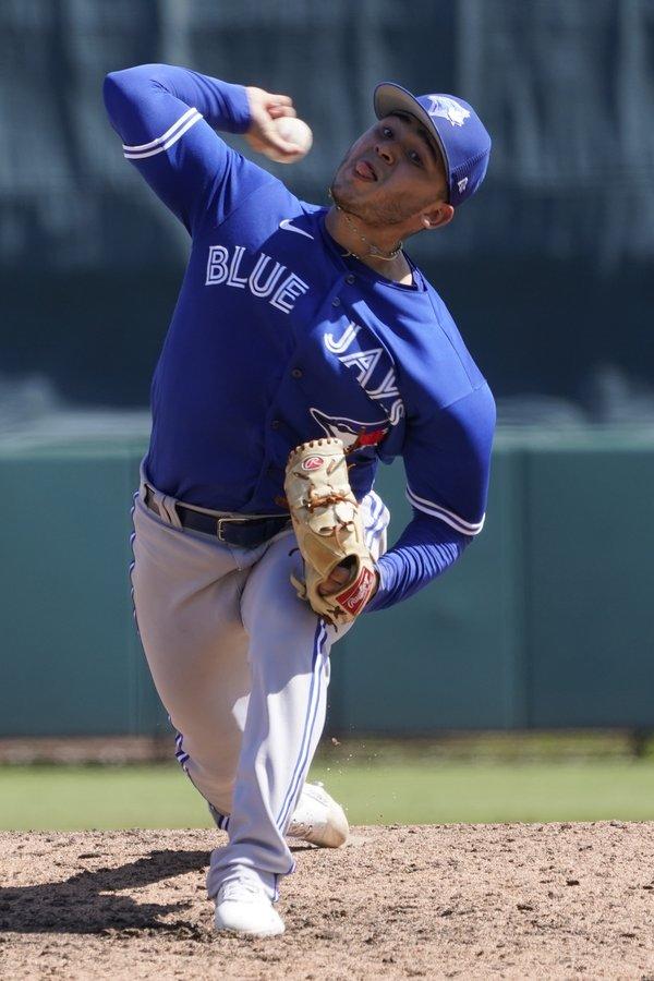 $!Adrián Ulises Hernández, de Escuinapa, enfrenta a Yanquis en pretemporada