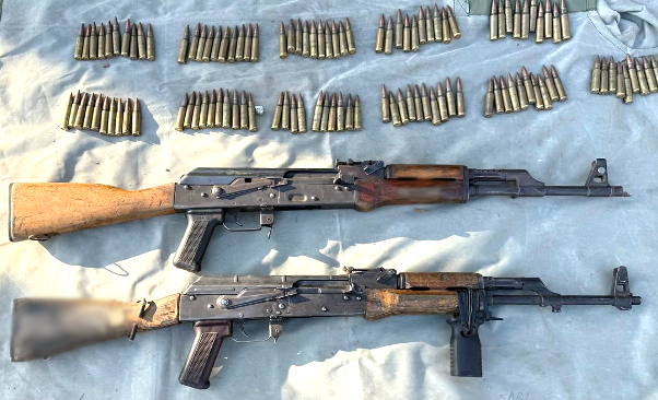 $!Aseguran armas y explosivos en Culiacán y Badiraguato tras operativos federales