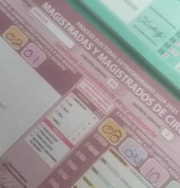 $!Reciben boletas de elección judicial marcadas en casilla de Rosario