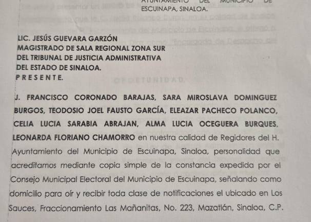 Tras la denuncia, esperan que en un plazo de 10 días se les notifique a las partes y que se define que es lo que se hará en este caso.