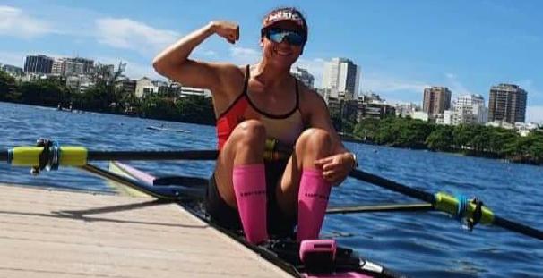 $!La mexicana Kenia Lechuga rema rumbo a Juegos Olímpicos de Tokio