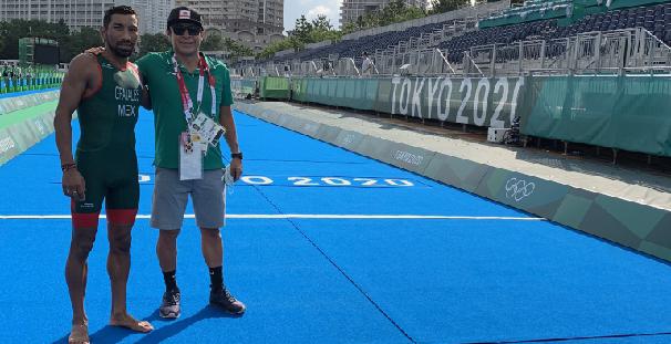 $!Mexicanos, muy lejos del podio en el triatlón varonil de Tokio 2020