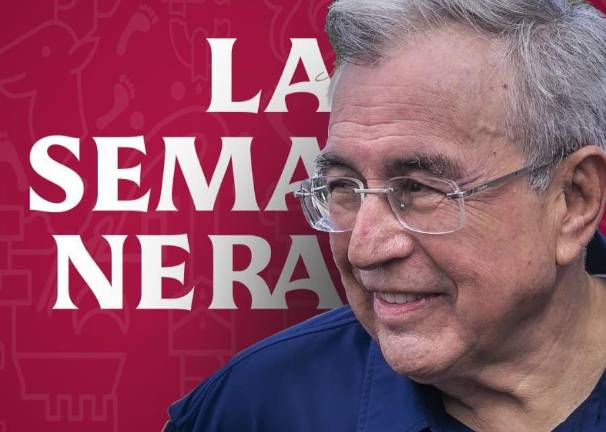 El Gobernador del estado, Rubén Rocha Moya, ofrece cada lunes su conferencia de prensa La Semanera.