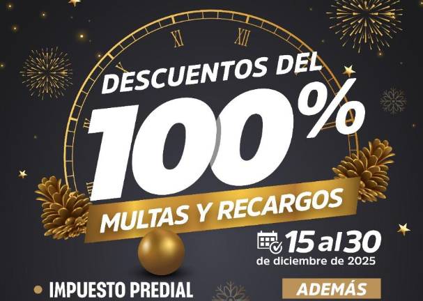 La promoción estará vigente desde el 15 hasta el 30 de diciembre de 2025.
