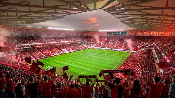 $!Atlas proyecta nuevo estadio en Guadalajara para 2030